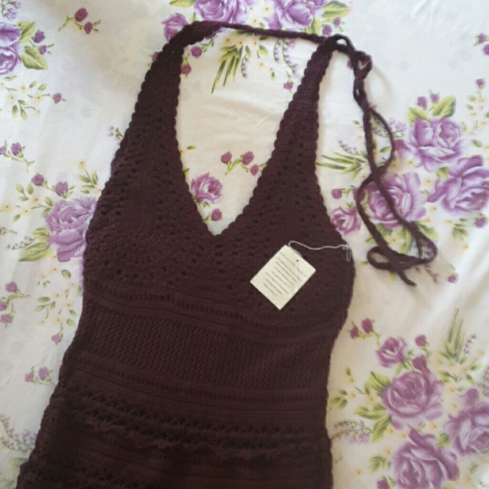 VICTORIA’S SECRET CROCHET HALTER MAXI 🔥 - Picture 9 of 10